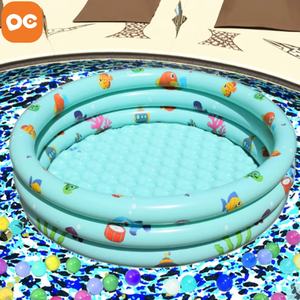 <span class=keywords><strong>Piscine</strong></span> Gonflable Pliable pour Enfants, Bassin de Pataugeoire Extérieur avec Barrière, Bac à Sable Domestique - Baignoire à Glace Gonflable - Product Image 1