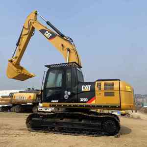 รถขุด CAT 320D ของแท้ ราคาถูก ขนาด 20 ตัน รถตีนตะขาบขนาดกลาง มือสอง เครื่องจักรงานดิน รถขุดแคท 320 ขาย - Product Image 1