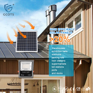 <span class=keywords><strong>Projecteur</strong></span> <span class=keywords><strong>solaire</strong></span> réflecteur 200W IP65 pour extérieur, route, matériau ABS et batterie LiFePO4 longue durée - Product Image 1