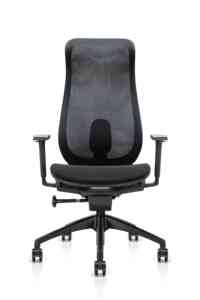 Upholstered Ergonomic <b>Office</b> Revolving <b>Chair</b> Breathable Executive <b>Mesh</b> Type High Quality Home <b>Mesh</b> Executive <b>Chair</b> - Product Image 3