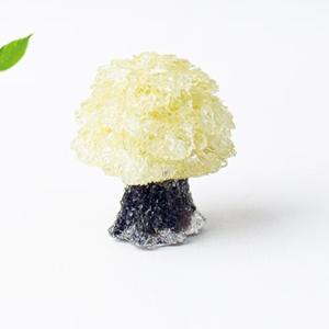 Ornement Feng Shui fait à la main en cristal d'œil <span class=keywords><strong>de</strong></span> <span class=keywords><strong>tigre</strong></span> poli, forme libre, porte-bonheur - Product Image 2