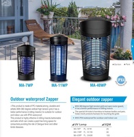 Lampe anti-moustiques électrique MA-40WP LED pour ferme extérieure dans tueur de moustiques