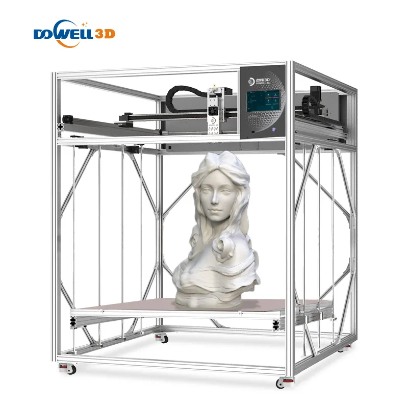 Impresora 3D grande industrial de filamento de plástico para escultura impresa Precio de impresora 3D stampante