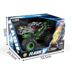 4 canaux 2.4GHZ 1/12 PVC Body Shell Offroad Stunt Gyro RC Drift Car Racing With Lights - Product Image 3