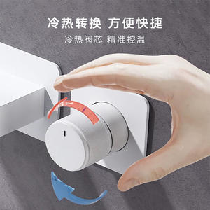 Grifo Plegable de Pared Disixindi T4005 con Diseño de Cascada para Lavabo de Baño con Ángulo Ajustable de 180 Grados - Product Image 4