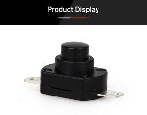 KAN-9 Chất lượng cao ON-OFF chốt nhựa đèn pin push button Công tắc áp suất 10A CE cho - Product Image 2