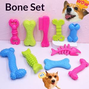 Juguete Masticable para Perros Resistente a Mordeduras, Hueso de TPR y Combinación de Hueso de <span class=keywords><strong>Pescado</strong></span>, Gran Venta - Product Image 5