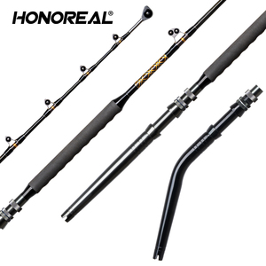 HONOREAL GIANT Canne à <span class=keywords><strong>pêche</strong></span> à la traîne pour marlin/thon en eau salée à usage intensif 5.7ft 1.7m 30-50lb 50-80lb - Product Image 1