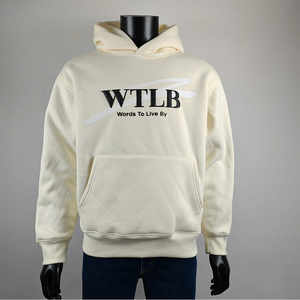 เสื้อฮู้ดลายนก500ก. สำหรับผู้ชายผ้าฝ้ายขนแกะพิมพ์โลโก้ได้ตามต้องการเสื้อมีฮู้ดโอเวอร์ไซส์ - Product Image 4