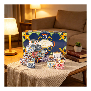 Programa Verificado de Envases para Velas: Soporte Metálico Vacío con Tapa Blanca para Exhibición de Muestras y Comercialización Global - Product Image 4