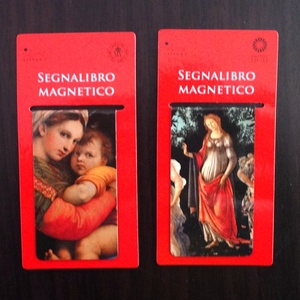 Marcapáginas magnéticas impresas de estilo italiano, marcapáginas de alta calidad, bonito papel plegable, personalizado - Product Image 5