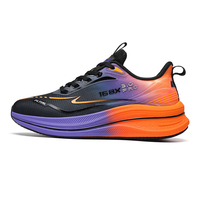 Chaussures de course pour hommes avec plaque en carbone, légères, respirantes, amortissantes, baskets athlétiques pour l'entraînement et la course au marathon