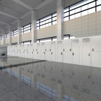 Kami kualitas tinggi kabin kedap suara rumah kecil kabin tidur Hotel kotak kapsul untuk bandara dengan Toilet dan kamar mandi