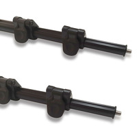 Snap 59 pouces 118 pouces en alliage d'aluminium télescopique monopode Long Selfie Stick pour GoPro extérieur pli supplémentaire