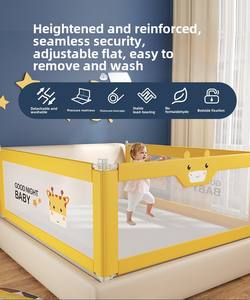 Garde-corps de lit pour bébé pratique en une étape Barrière enfant anti-chute confortable sur le côté du bébé Garde-corps enfant - Product Image 4