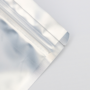 Matte tùy chỉnh màu đen Zip khóa bao bì logo lá thực phẩm đứng lên túi màu đen doypack Mylar Túi - Product Image 6