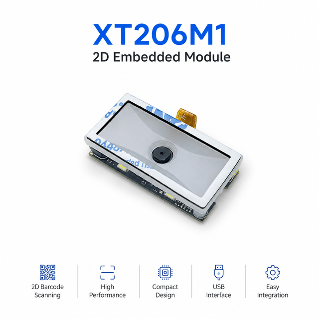 Embedded Barcode Scanner Module OEM QR Code Scan Engine USB TTL RS232 XT206M1