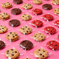 Emballage alimentaire écologique en plastique laminé poly avec impression de logo personnalisé de qualité alimentaire pour biscuits pour les boulangeries au détail en vrac