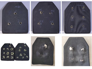 แผ่นเกราะกันกระสุนคุณภาพสูง ระดับ IIIA IV แบบ High Cut ผลิตจากวัสดุ PE Alumina <span class=keywords><strong>SiC</strong></span> B4C สำหรับกิจกรรมทางยุทธวิธี - Product Image 5