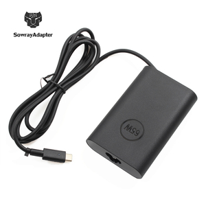 อะแดปเตอร์แปลงไฟสำหรับแล็ปท็อป <span class=keywords><strong>65w</strong></span> 20v 3.25a ช่องเสียบ <span class=keywords><strong>USB</strong></span> Type <span class=keywords><strong>C</strong></span> ใช้ได้กับหลายรุ่น สำหรับ <span class=keywords><strong>Dell</strong></span> ที่ใช้พอร์ต Type <span class=keywords><strong>C</strong></span> - Product Image 1