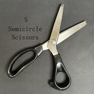 Chất <span class=keywords><strong>l</strong></span>ượng tốt pinking Shears 9 inch may vải Shears ren cắt kéo Zig Zag may kéo - Product Image 1