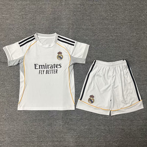 ชุดเสื้อฟุตบอลสำหรับเด็ก25-26เสื้อยืดแขนสั้นเสื้อเจอร์ซีย์บาเซโลน่าสำหรับแมนเชสเตอร์ซิตี้สำหรับไมอามี่ฟลาเมงโกเสือ - Product Image 6