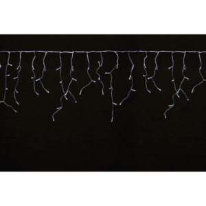 Rideau lumineux à piles 180 LED blanc glacé 4,20 m x H 50 cm - Product Image 1
