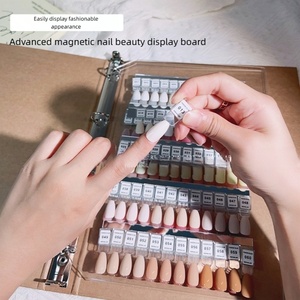 Palette de couleurs UV pour ongles et livre de présentation magnétique, personnalisables en usine, professionnelles, très vendues, simples et élégantes - Product Image 4