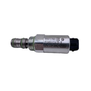 วาล์วโซลินอยด์แบบสัดส่วน Rexroth รุ่น R900727801 24V 0.8A ขนาดพอร์ต 1/4 นิ้ว วาล์วควบคุมสื่อแบบน้ำมันสำหรับระบบไฮดรอลิก - Product Image 1