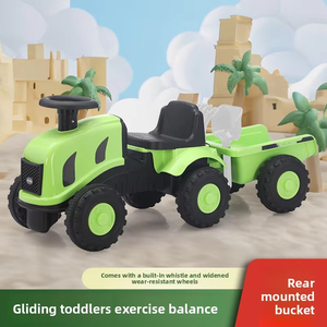 Nouveau <span class=keywords><strong>Tracteur</strong></span> <span class=keywords><strong>Jouet</strong></span> Géant en Plastique avec Seau, Véhicule de Construction Porteur à Batterie, Pelle, Certifié 3C, pour Enfants de 1 à 4 Ans - Product Image 4