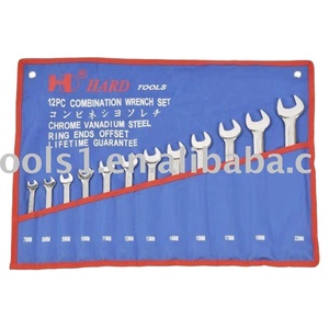 12 cái Heavy-Duty kết hợp cờ lê thiết lập dụng cụ cầm tay Ratchet cờ lê thiết lập phổ Spanner sửa chữa xe - Product Image 1
