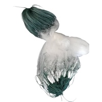 Nouveau design, prix usine, filet de pêche monocouche 100M, filet maillant en nylon monofilament fabriqué à la main en Chine, filet de pêche à la dérive