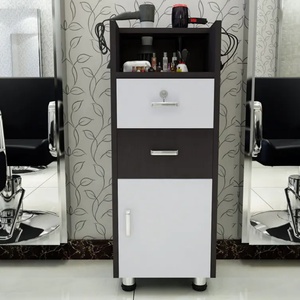 Wholesale Price Modern Metal Frame Hair Layer Cart With Dryer Holders Beauty Barber <b>Salon</b> Trolley - Product Image 2
