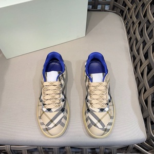 Zapatos de Caminar Burberry <span class=keywords><strong>Serie</strong></span> Step 2026, Diseño Retro, Cuero Genuino, Tendencia de Moda, Punta Cerrada, Para Toda <span class=keywords><strong>Temporada</strong></span> - Product Image 1