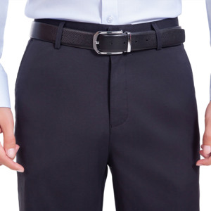 <span class=keywords><strong>Pantaloni</strong></span> da Completo <span class=keywords><strong>Classici</strong></span> in Misto Poliestere per <span class=keywords><strong>Uomo</strong></span>, Modello Flat Front, Colore Antracite, per Eventi Formali - Product Image 1