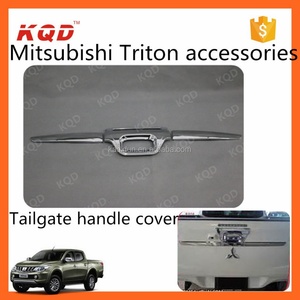 Cubierta Cromada para la Manija del Portón Trasero de Camioneta 4x4, Accesorios para Mitsubishi L200 - Product Image 3