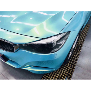 Caméléon mystique vert bleu violet transparent pour véhicule, autocollant en vinyle pour voiture, vente en gros - Product Image 2