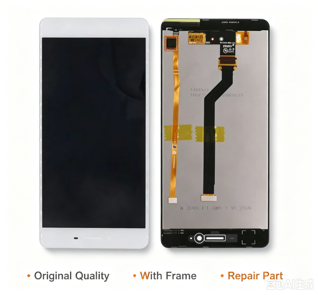 1 Year Warranty New Original A+ Grade LCD Touch Screen Digitizer Assembly with Frame for OPPO A53 A53M Replacement Repair Parts