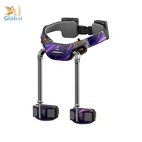 AIglobal Jambes robotiques de randonnée durables en aluminium de qualité aéronautique avec batterie fiable pour les montées d'escaliers d'escalade en montagne en plein air