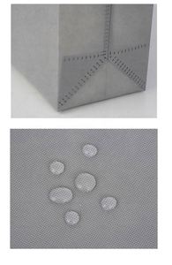 Sacs fourre-tout personnalisés de haute qualité avec logo imprimé, en non-tissé recyclé, imperméables, légers, réutilisables, pliables, de différentes tailles pour le shopping - Product Image 6