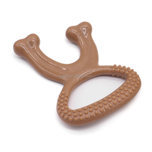 Producto de accesorios para perros, juguete masticable para perros, hueso que mejora la higiene <span class=keywords><strong>dental</strong></span>, fácil de agarrar con sabor, juguete masticable duradero indestructible para perros - Product Image 5