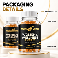 Gummies OEM sous Marque Privée pour l'Augmentation des Hanches, Supplément Naturel d'Extrait de Racine de Maca pour l'Amélioration des Fesses, Amplificateur de Fessiers pour Femmes