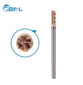 BFL كربيد التنغستن 5 المزامير النهاية المطاحن نهاية مسطحة cnc مطحنة نهاية المصنع - Product Image 2