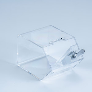 China Supplier Storage Box Bulk Food Bins For Sale For Usa Market Made In China Candy Store Display Acrylic Nuts Dispenser Conta
