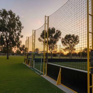 <span class=keywords><strong>Cage</strong></span> <span class=keywords><strong>de</strong></span> football multifonctionnelle personnalisable, ensemble complet en acier galvanisé avec revêtement en poudre pour complexe sportif, entraînement sur terrain <span class=keywords><strong>de</strong></span> football - Product Image 6