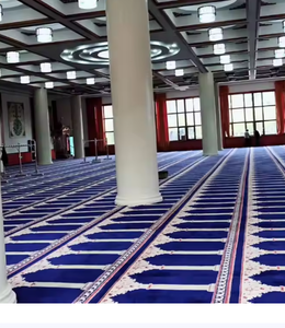 Wholesale Best Islamic Prayer Carpet Turkey Style Machine Made Polyester Jacquard Tufted for Home for Muslim Mosque Prayer Mat - Product Image 3