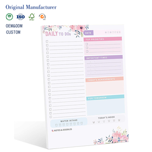 Planificador Diario 2026, Bloc de Notas A4, Bloc de Notas Personalizado Impreso de 7.5"x10", Agenda Personalizada con Lista de Tareas - Product Image 1