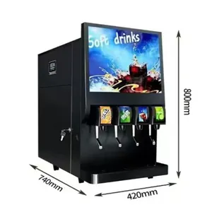 Top Quality Atacado Comercial Personalizado Drink Dispenser Machine Soda Dispenser Bebida Bebida Enchimento Vending Machine