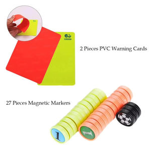 Ensemble de planche d'entraîneur de football Kit de planche tactique d'entraînement magnétique pliable Football Basketball Volleyball Livre de plaque d'enseignement - Product Image 5