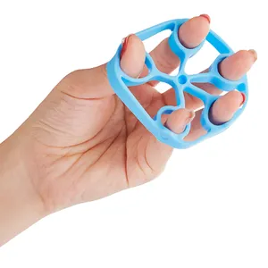 Silicone Finger Exercise Resistance Bands Hand Grip Exerciser Finger Stretcher